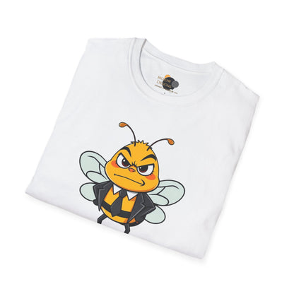 Funny Bee Graphic Tee, Mind Your Own Buzz-ness Shirt, Unisex Casual T-Shirt for Gift, Humor Apparel, Summer Wear, Spring Time