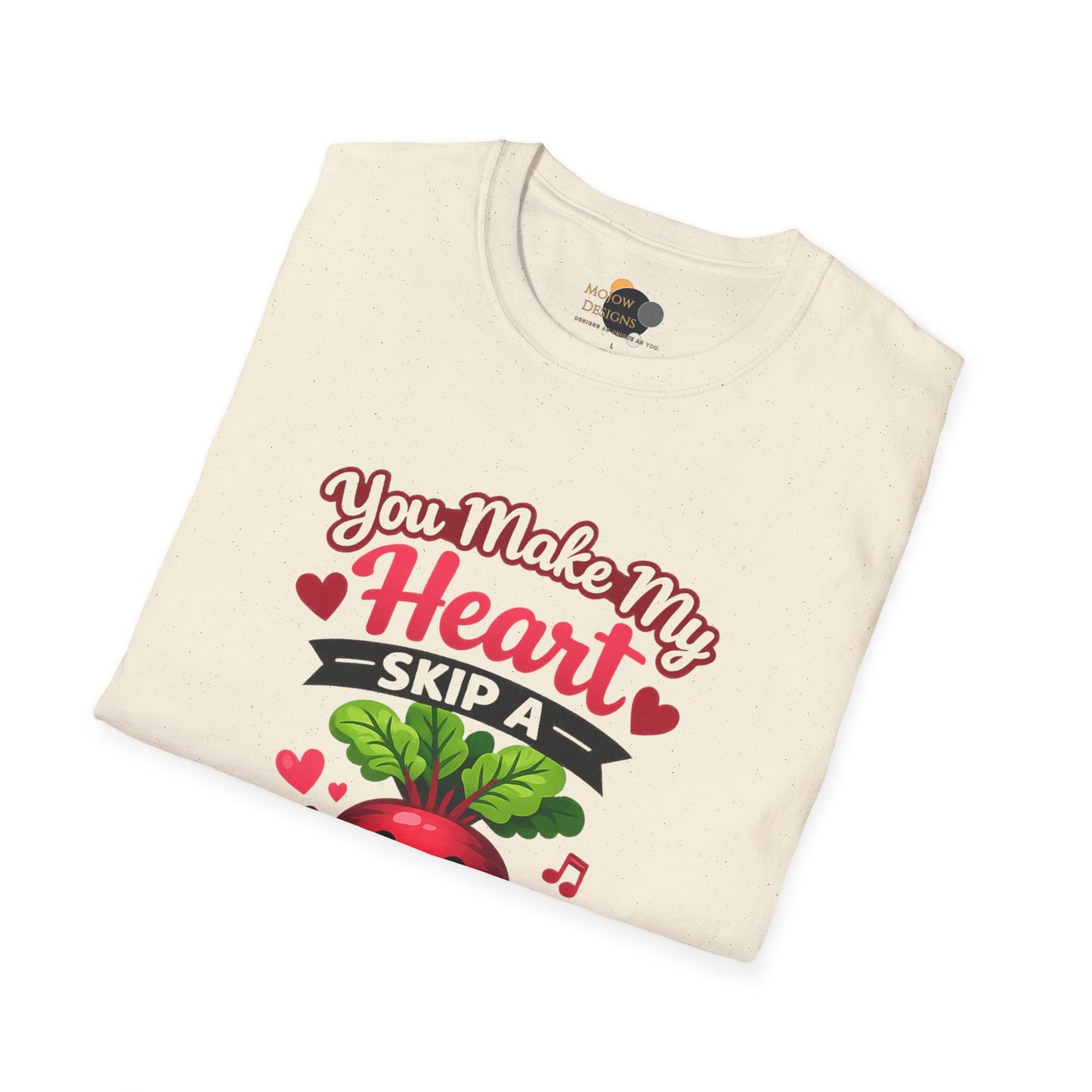 Beet T-Shirt — "You Make My Heart Skip a Beet" Cute Valentine’s Veggie Tee