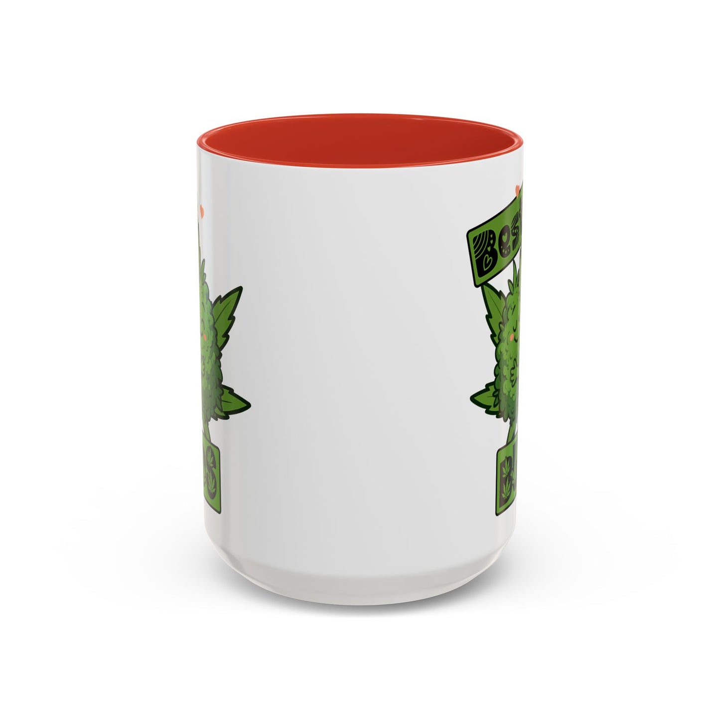 Best Buds Accent Coffee Mug, Cute Plant Mug, Gift for Plant Lovers, Pothead Gifts, Cannabusiness Mug