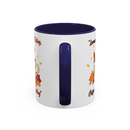 Cozy Fall Coffee Mug, Autumn Vibes, Perfect Gift for Coffee Lovers, Thanksgiving Decor, Seasonal Drinkware