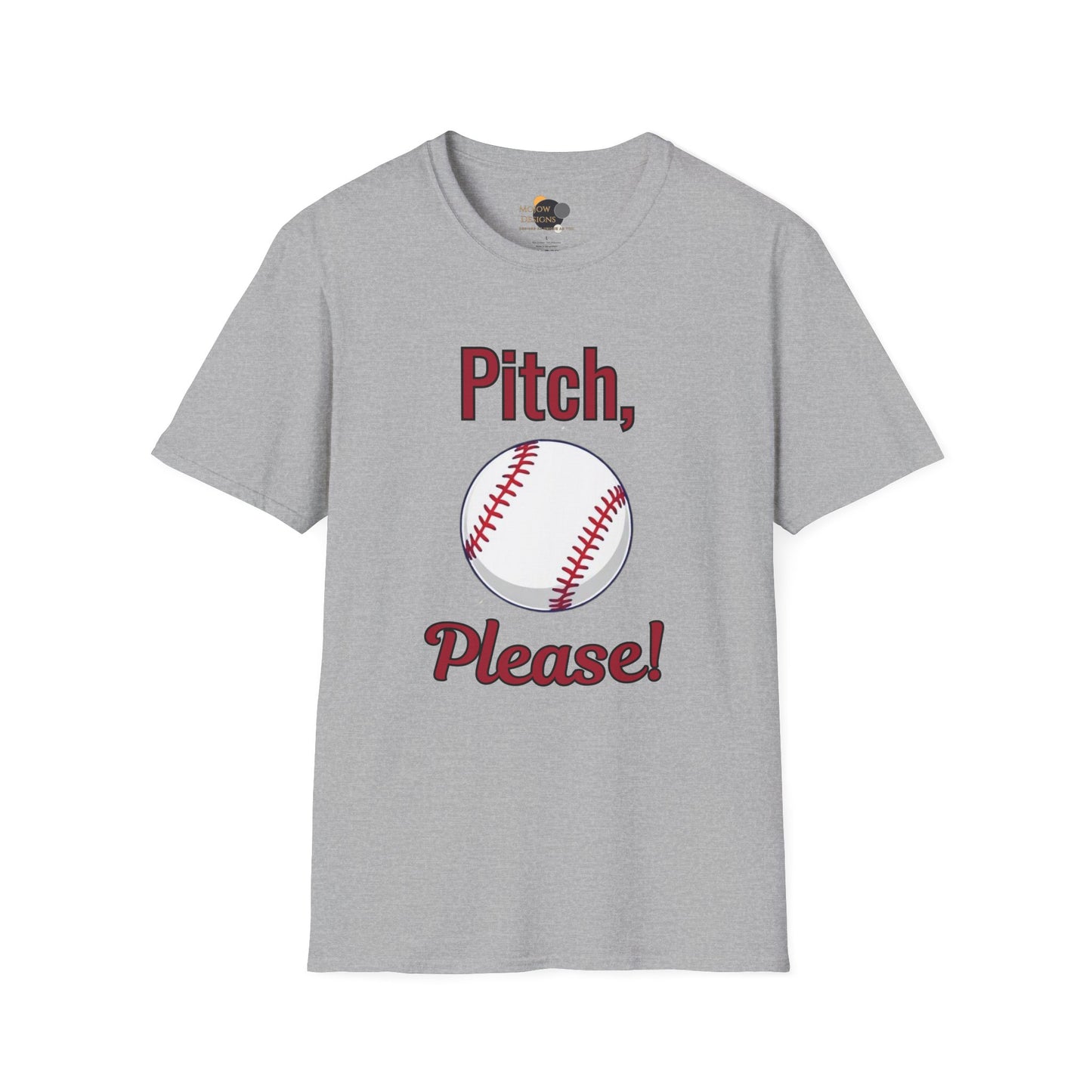 Baseball-Themed Unisex Softstyle T-Shirt, Perfect for Game Days, Sporty Gift, Summer Casual Wear, Unique Baseball Fan Apparel
