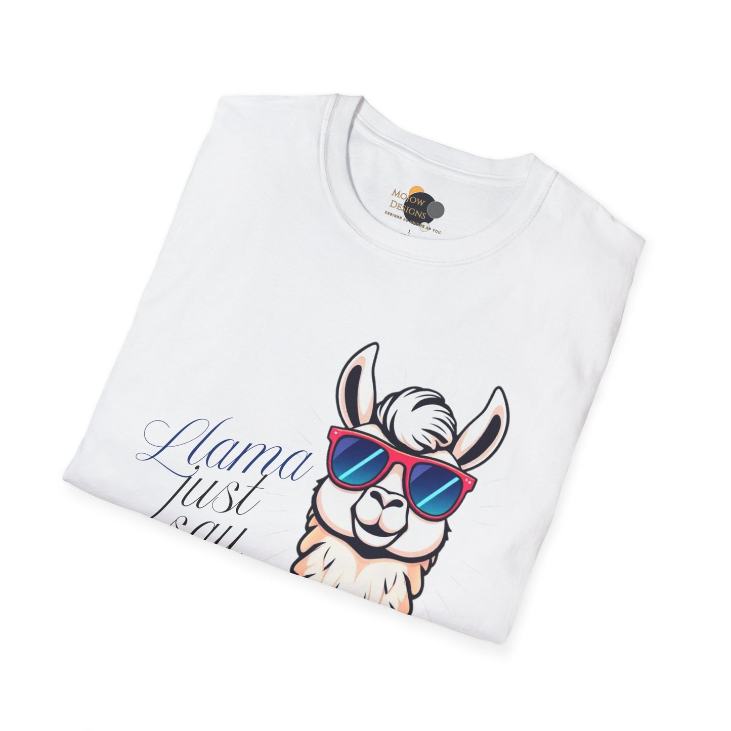 Llama Awesome Unisex T-Shirt | Funny Gift, Summer Apparel, Cute Animal Tee, Youth and Adult Clothing, Birthday Present