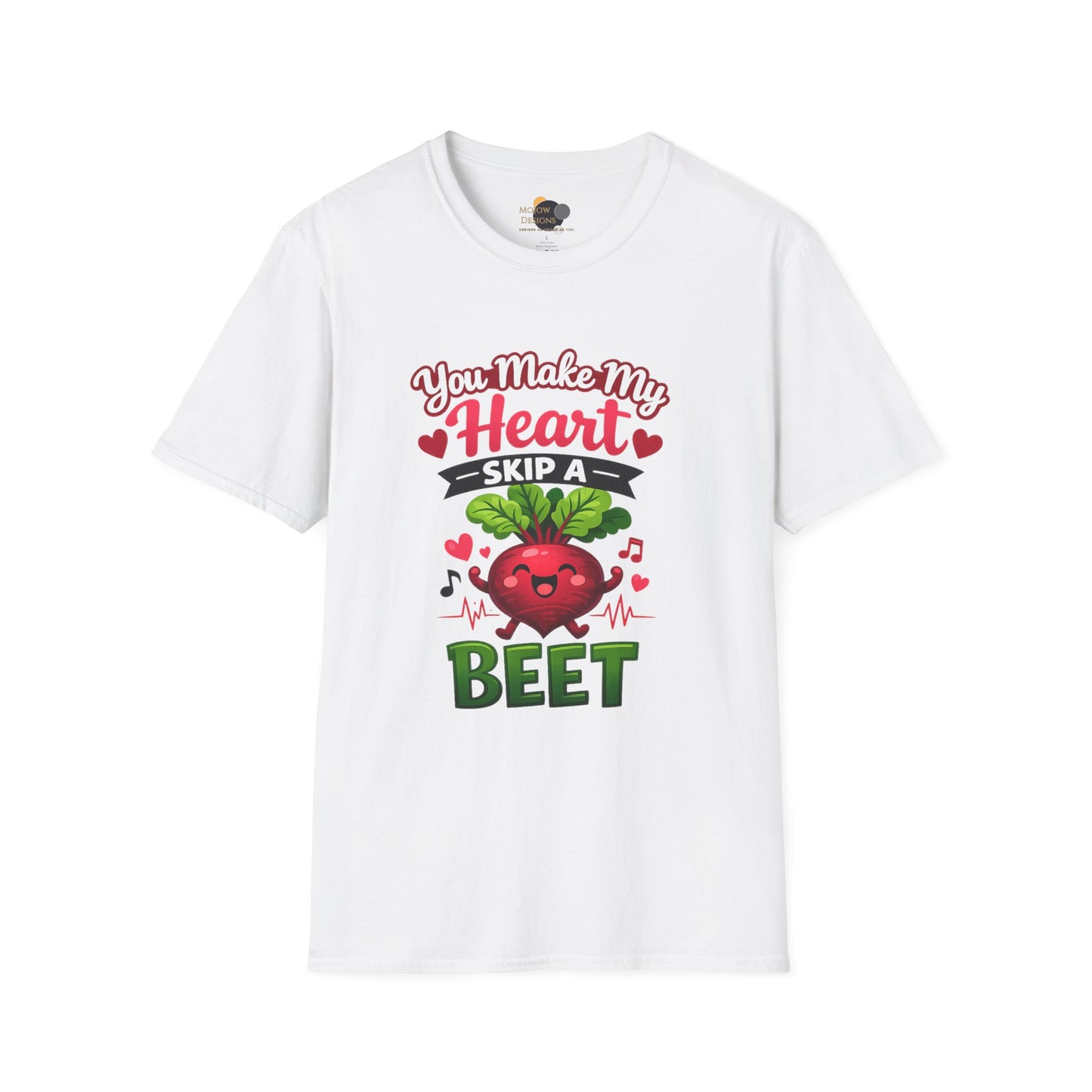 Beet T-Shirt — "You Make My Heart Skip a Beet" Cute Valentine’s Veggie Tee