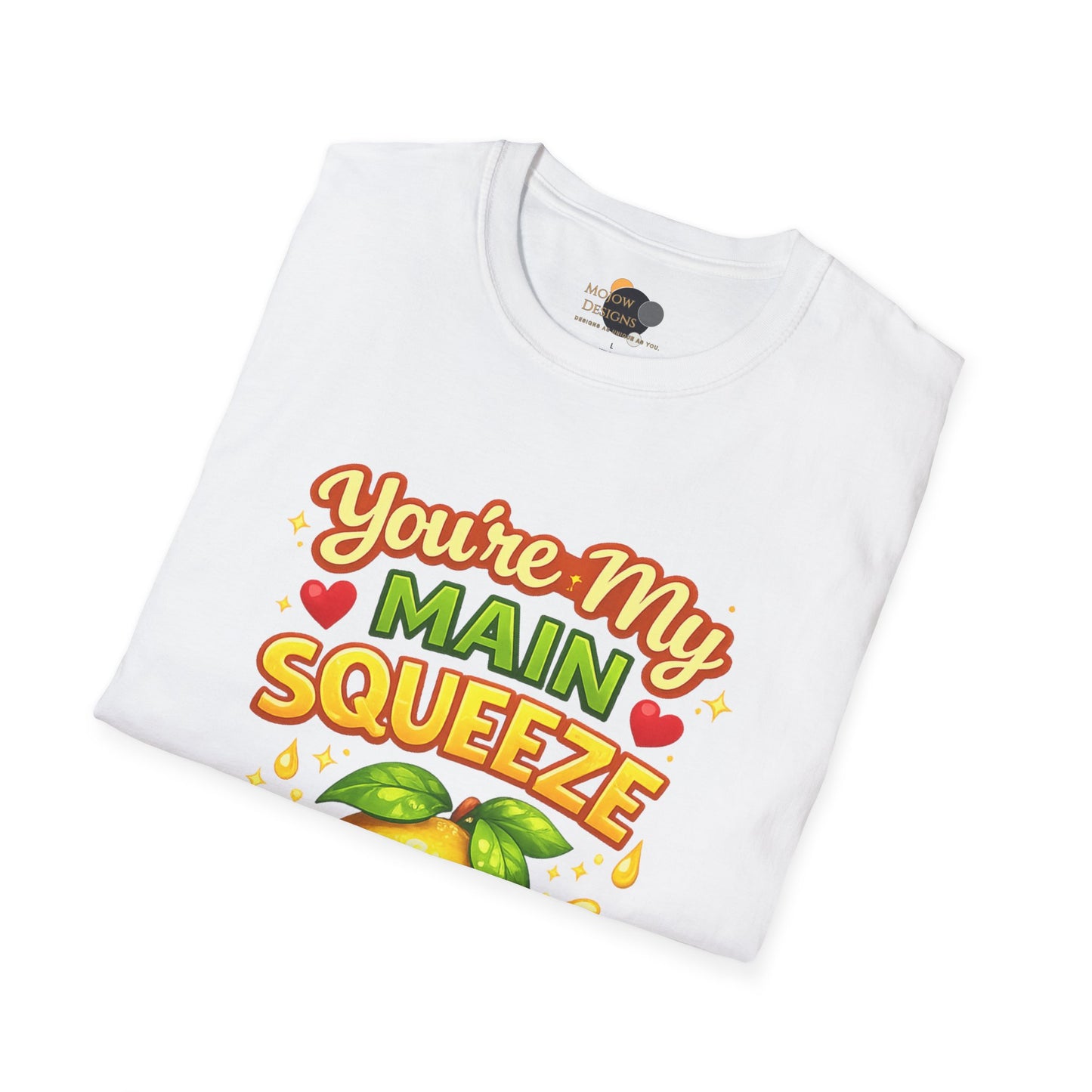 You’re My Main Squeeze T-Shirt — Cute Lemon Pun Graphic Tee for Couples & Valentine’s Day