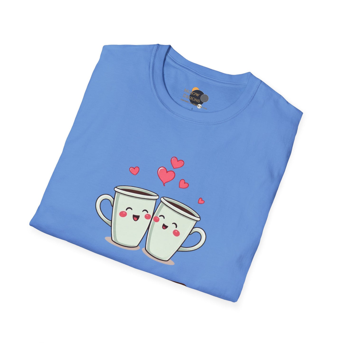 Love You a Latte Unisex T-Shirt, Cute Coffee Shirt, Valentine's Day Gift, Coffee Lover Tee, Fun Graphic Tee