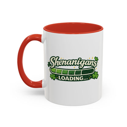 Shenanigans Loading Coffee Mug — St. Patrick’s Day Accent Mug