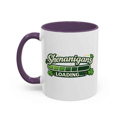 Shenanigans Loading Coffee Mug — St. Patrick’s Day Accent Mug
