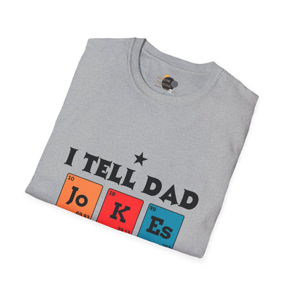 Humorous Dad Joke T-Shirt, Funny Graphic Tee for Father's Day, Unisex Gift for Dad, Dad Jokes Enthusiast, Casual Everyday Wear