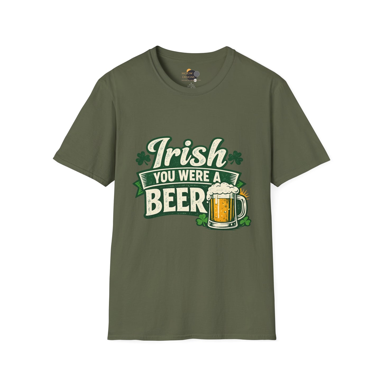 Irish You Were A Beer T-Shirt — St. Patrick’s Day Beer Tee