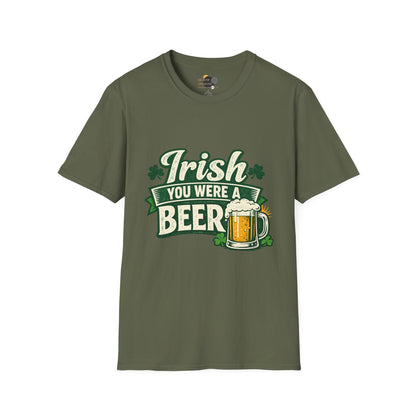 Irish You Were A Beer T-Shirt — St. Patrick’s Day Beer Tee