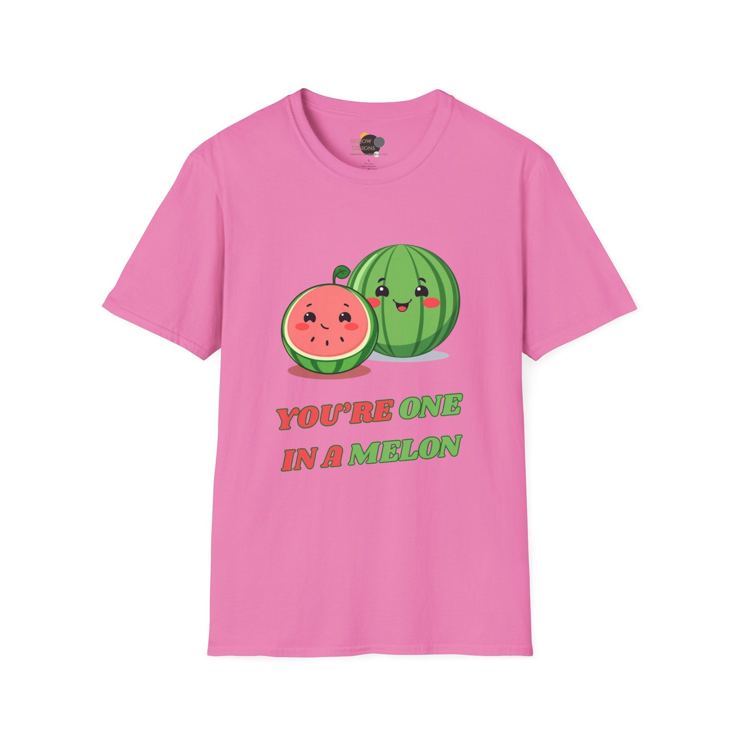 Funny Watermelon T-Shirt, Cute Summer Gift, Unisex Tee, Birthday Gift, Friendship Shirt, Cute Fruit Tee