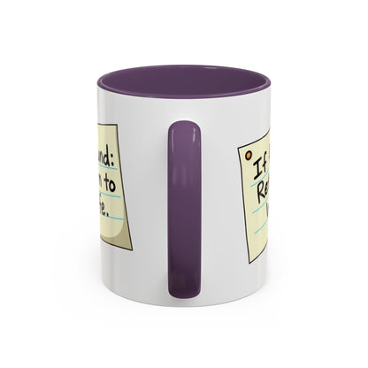 Humorous Coffee Mug - Perfect Gift for Husband, Funny Office Mug, Marriage Humor, Personalized Drinkware, Everyday Use