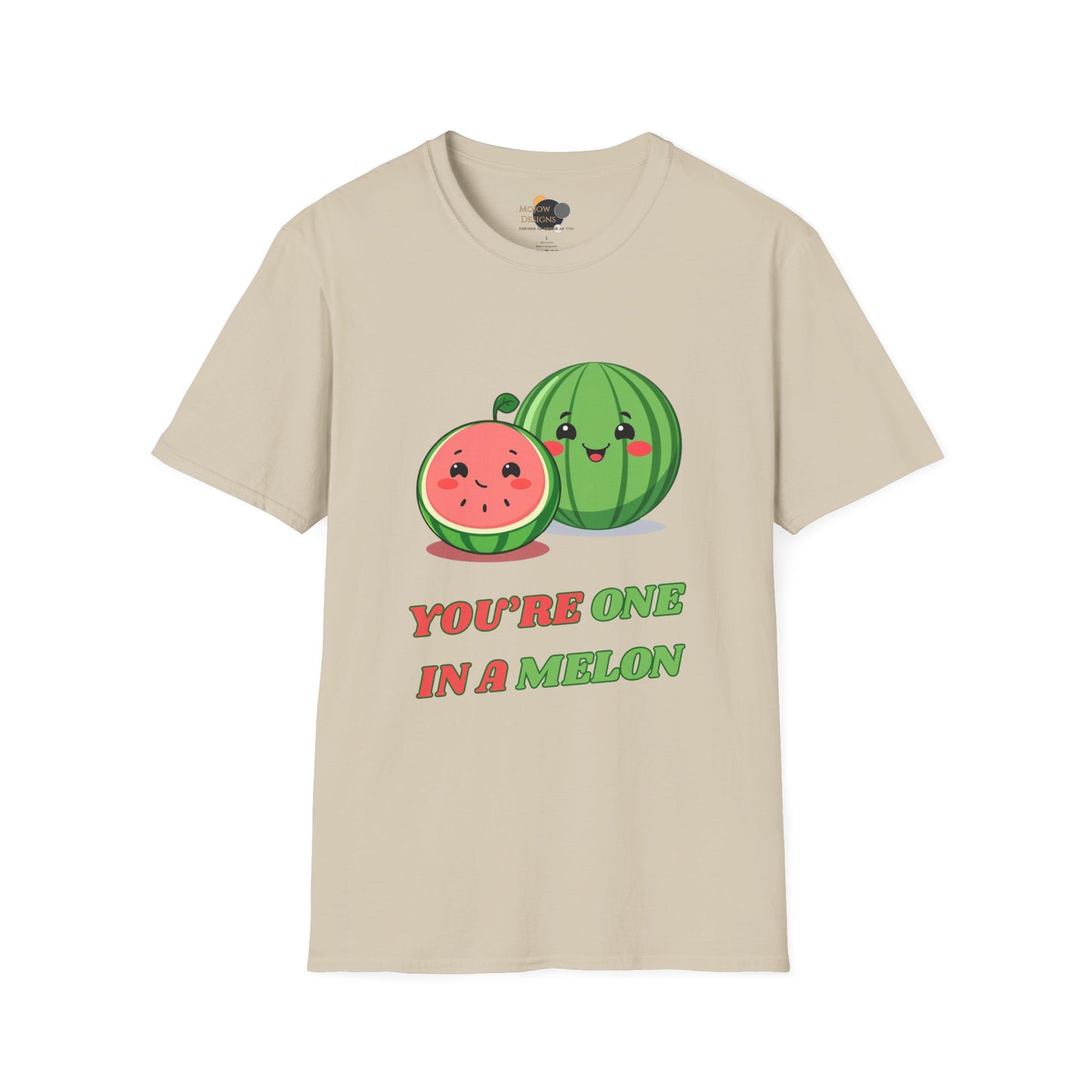 Funny Watermelon T-Shirt, Cute Summer Gift, Unisex Tee, Birthday Gift, Friendship Shirt, Cute Fruit Tee