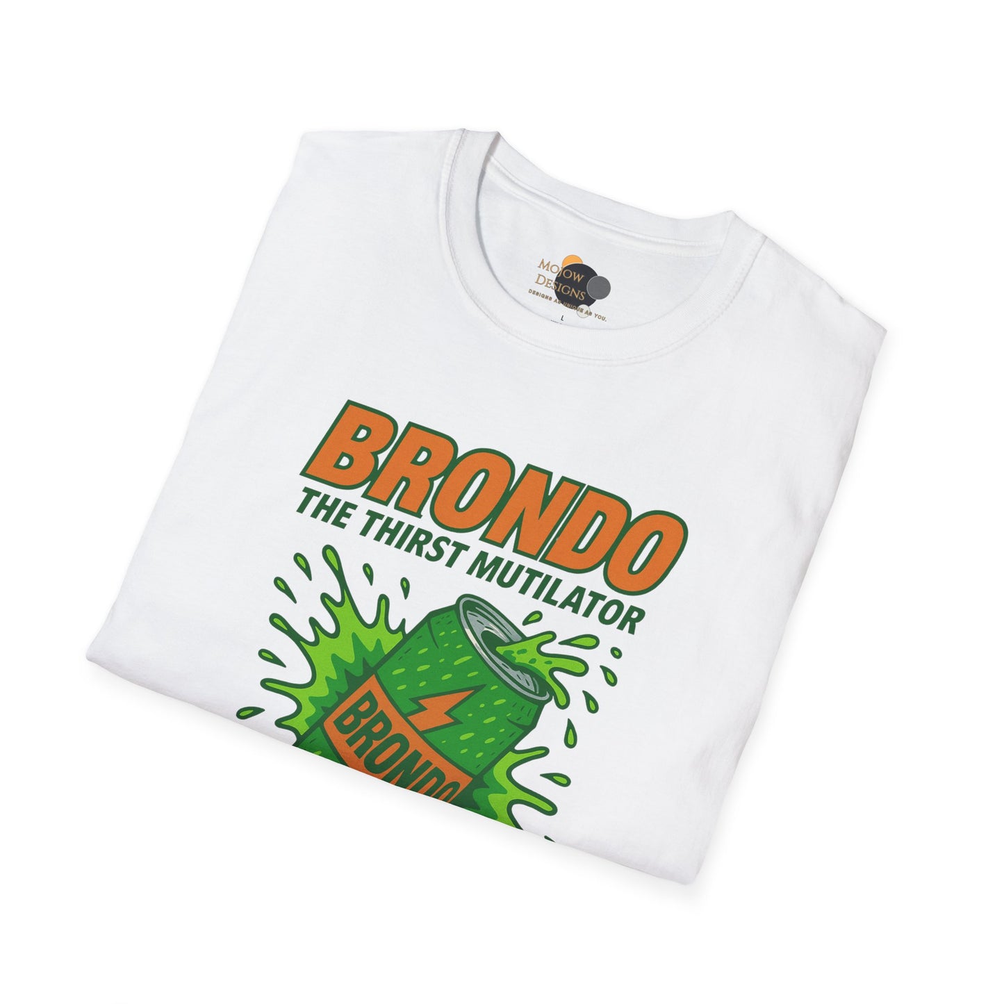 Unisex Brondo Softstyle T-Shirt - Retro Vintage Vibe, Perfect Gift for Fans, Casual Wear, Summer Events, Fun Party Outfit