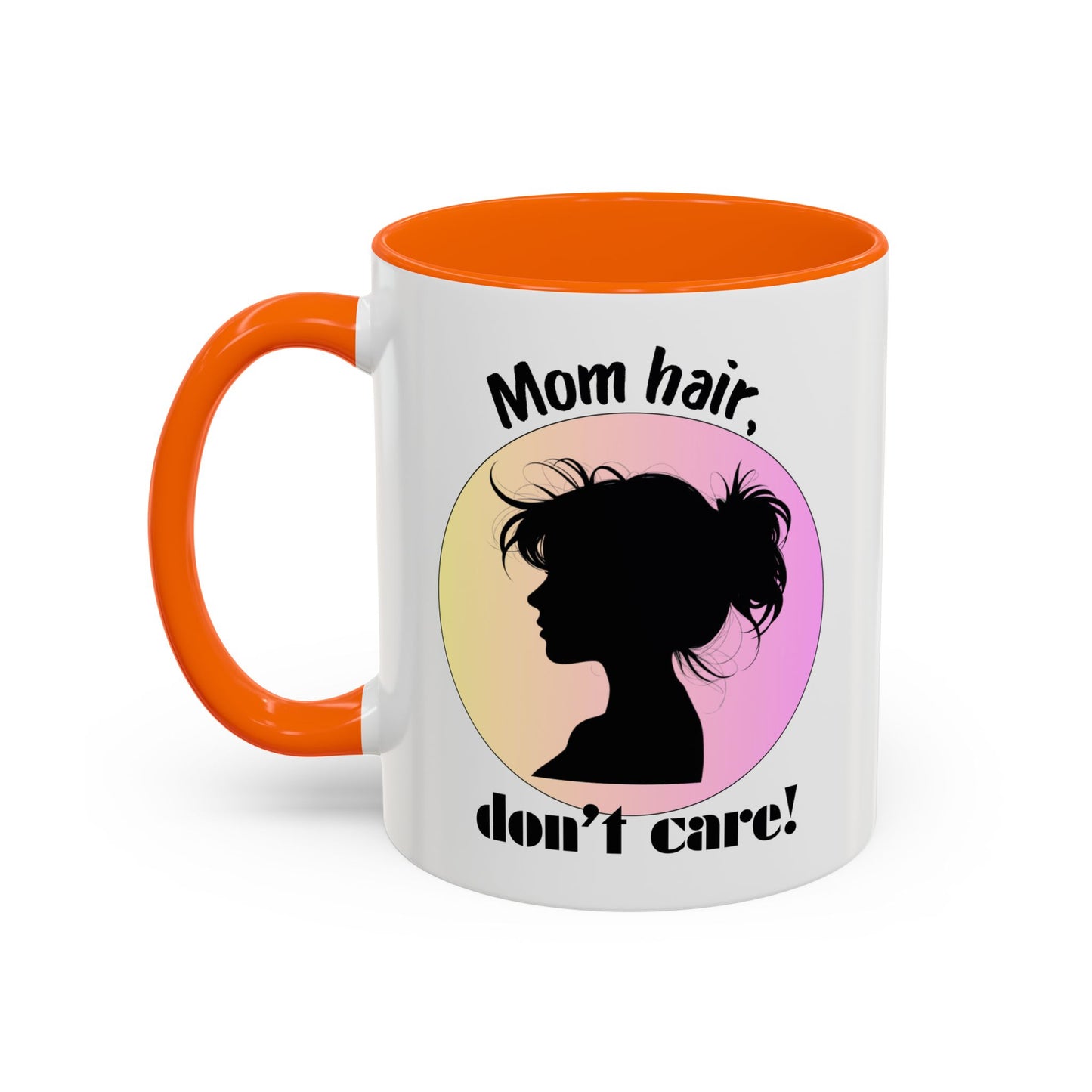 Mom Hair Coffee Mug - Stylish Gift for Moms, Caffeinated Humor Mug, Cute Kitchen Decor, Sweet Gift for Mother's Day, Funny Coffee Cup