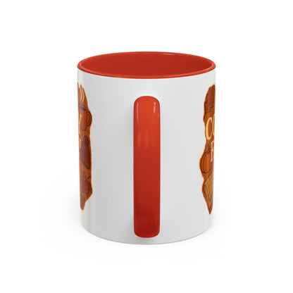 Cozy Fall Accent Coffee Mug | Seasonal Drinkware | Autumn Vibes | Perfect Gift for Fall | Home Decor | Coffee Lover's Companion