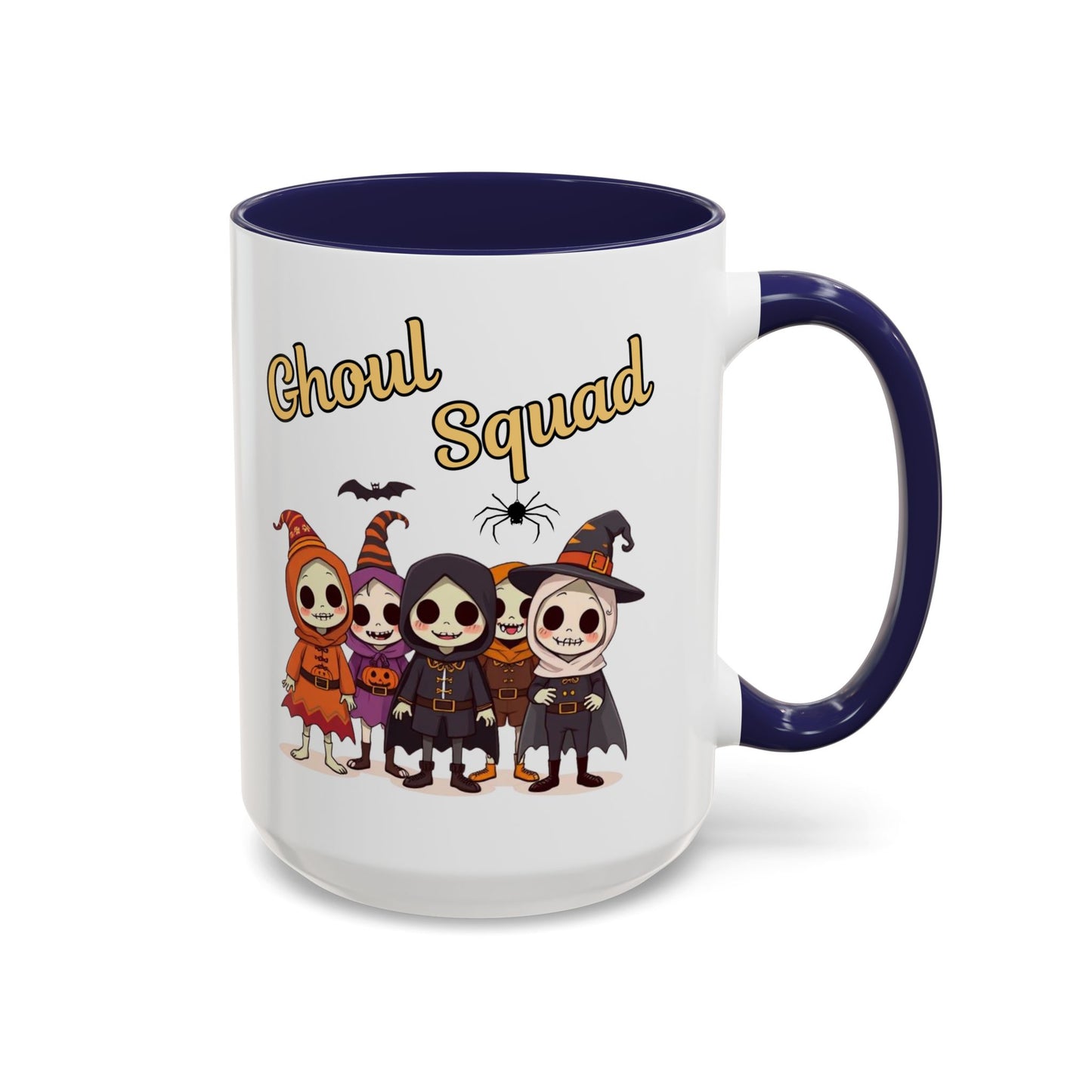Ghoul Squad Coffee Mug - Perfect for Halloween Parties, Trick-or-Treating, or Everyday Use - Fun Spooky Gift, Holiday Decor, Novelty Mug, Fall
