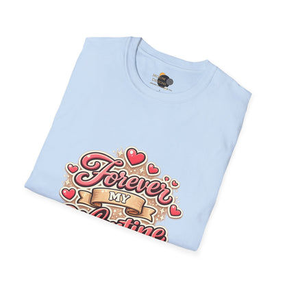 Forever My Valentine Retro Hearts T-Shirt