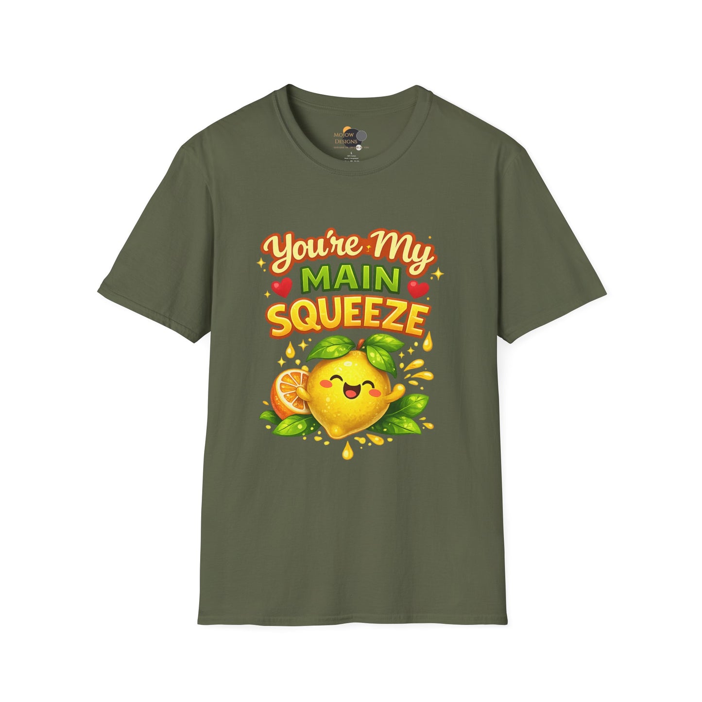 You’re My Main Squeeze T-Shirt — Cute Lemon Pun Graphic Tee for Couples & Valentine’s Day