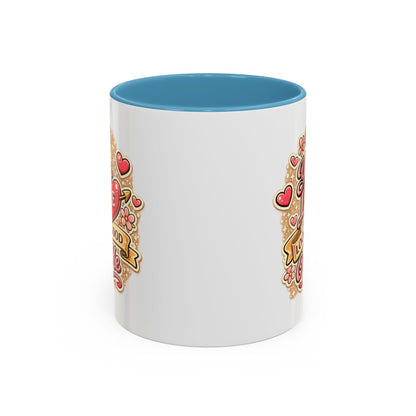 Coffee Mug — "Your Love Looks Good On Me" Valentine Heart Accent Mug