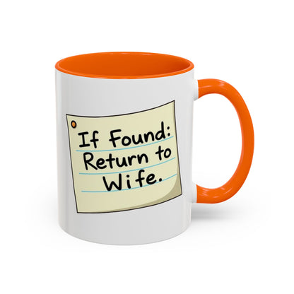 Humorous Coffee Mug - Perfect Gift for Husband, Funny Office Mug, Marriage Humor, Personalized Drinkware, Everyday Use