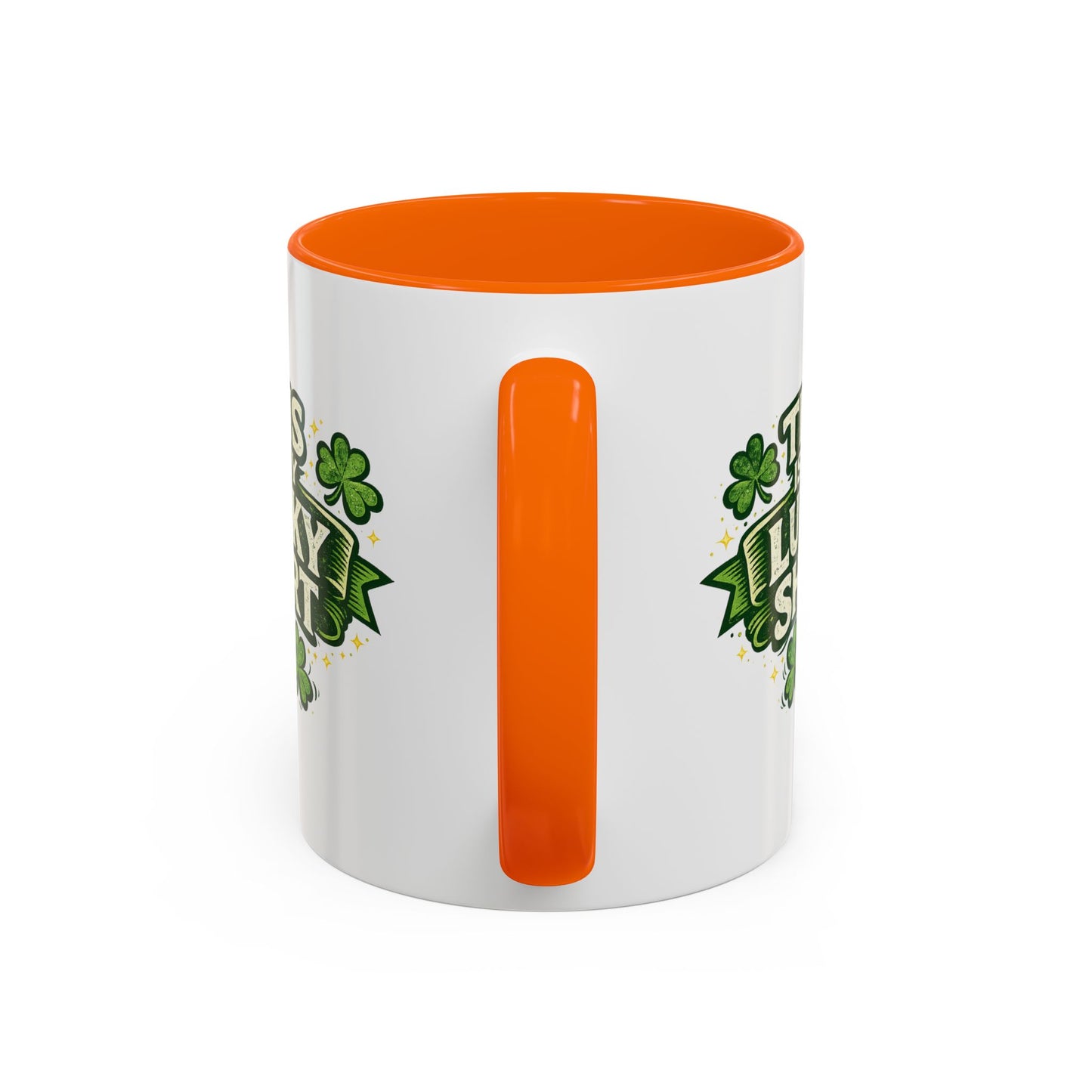 Lucky Shirt Coffee Mug — "This Is My Lucky Shirt" St. Patrick’s Day Accent Mug