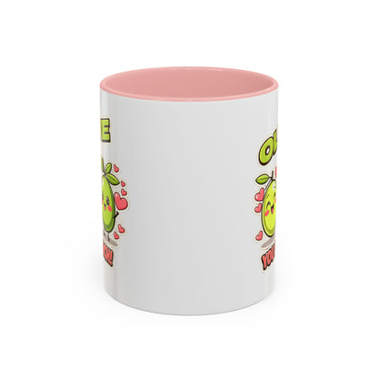 Olive You So Much Accent Coffee Mug, Valentines Day