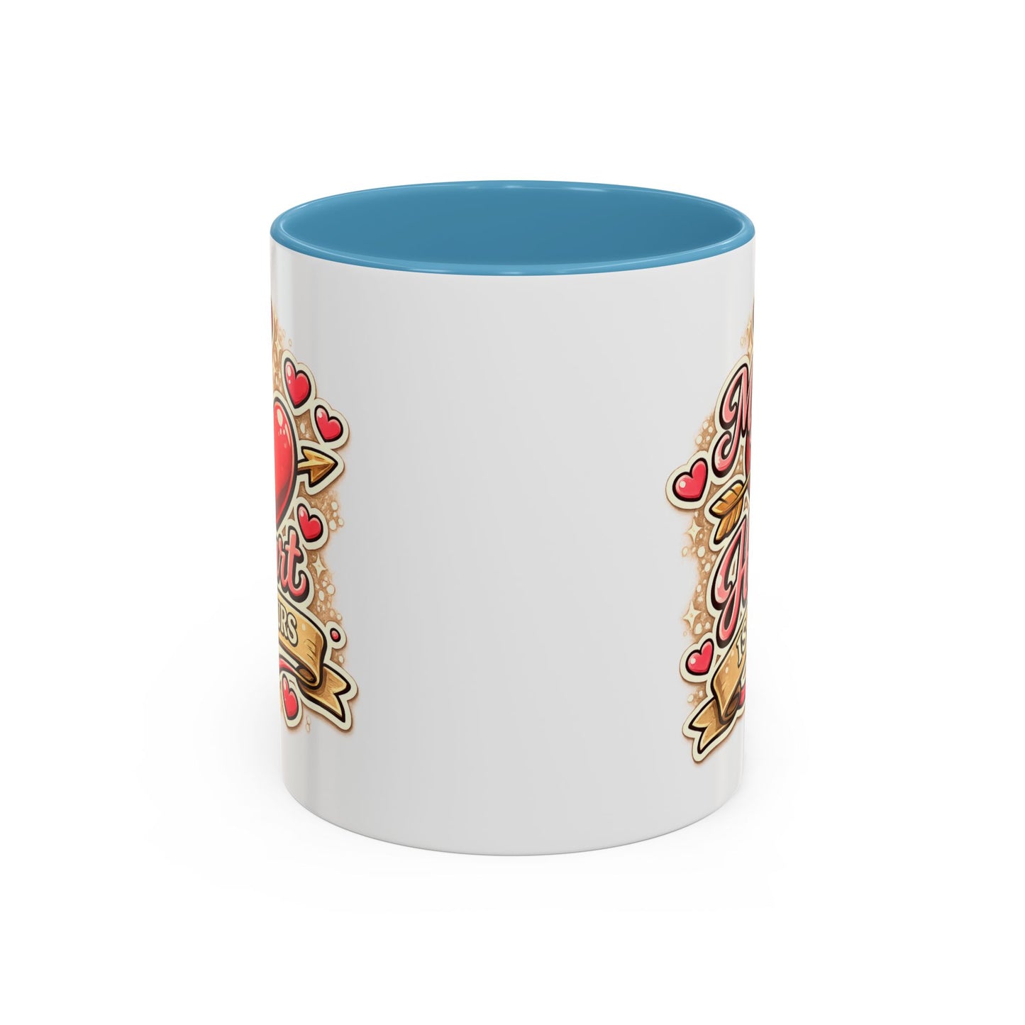 My Heart Is Yours Coffee Mug — Romantic Accent Mug for Valentine’s Day