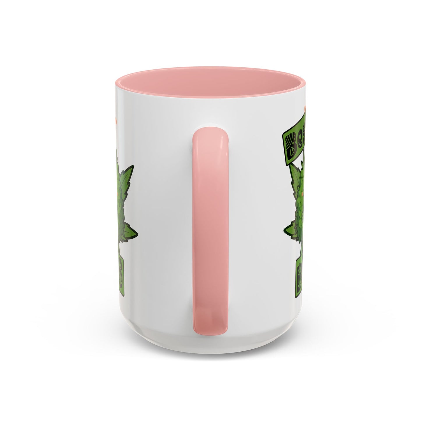 Best Buds Accent Coffee Mug, Cute Plant Mug, Gift for Plant Lovers, Pothead Gifts, Cannabusiness Mug