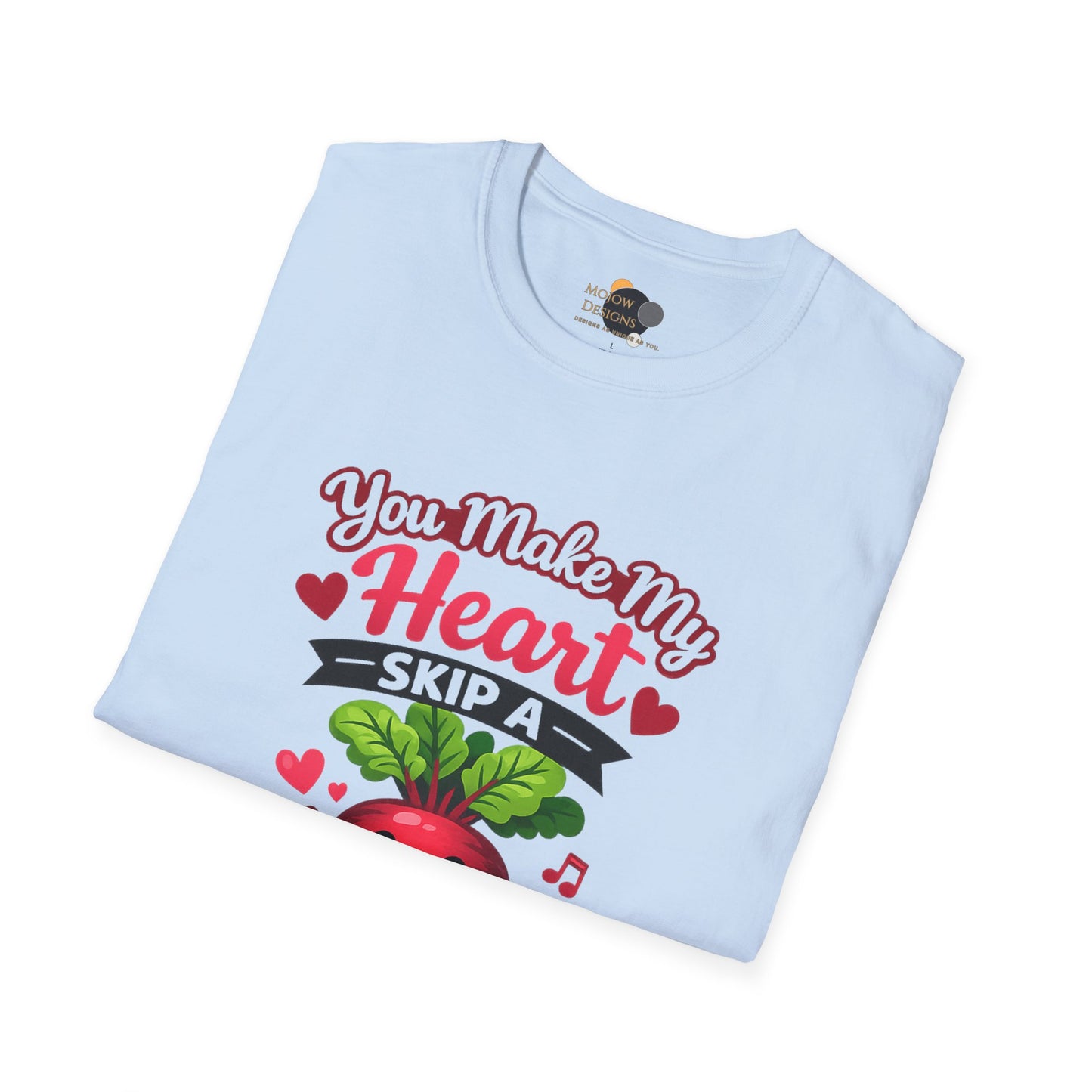 Beet T-Shirt — "You Make My Heart Skip a Beet" Cute Valentine’s Veggie Tee