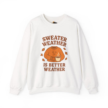 Cozy Fall Crewneck Sweatshirt - Perfect for Autumn Vibes, Gift for Friends, Seasonal Style, Pumpkin Spice Lovers, Cozy Weather Fashion