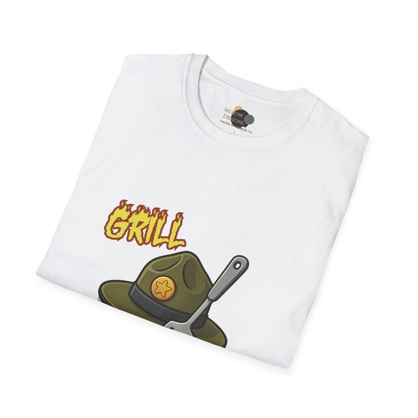 Grill Sergeant Unisex T-Shirt | Fun BBQ Gift, Casual Summer Wear, Cooking Enthusiast Tee, Father's Day Present, Outdoor Apparel