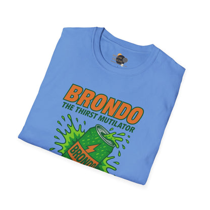 Unisex Brondo Softstyle T-Shirt - Retro Vintage Vibe, Perfect Gift for Fans, Casual Wear, Summer Events, Fun Party Outfit