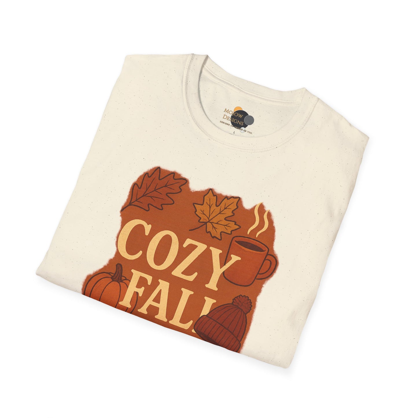 Cozy Fall Unisex T-Shirt, Autumn Tee, Seasonal Wear, Fall Fashion, Thanksgiving Gift, Pumpkin Spice Shirt