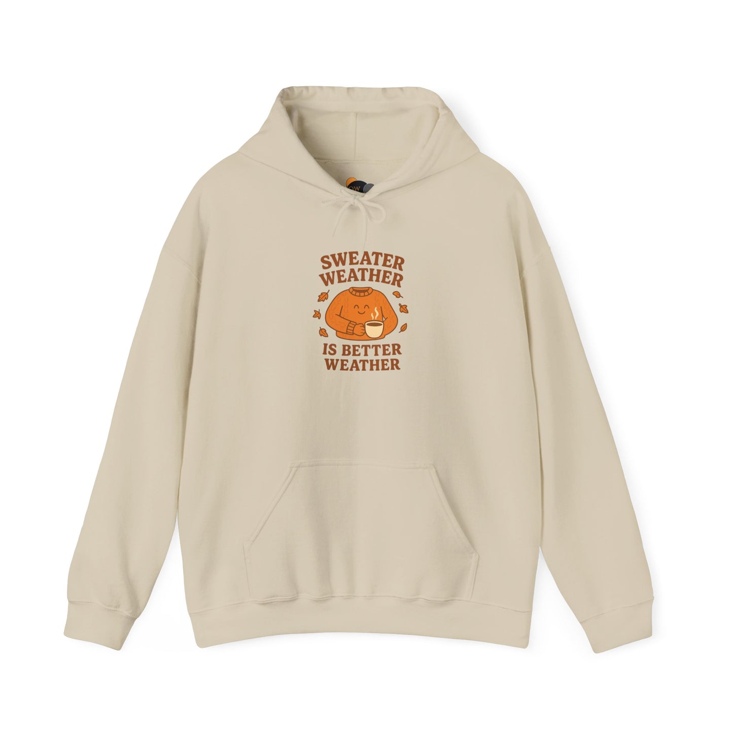Sweater Weather Hoodie - Cozy Unisex Sweatshirt, Perfect for Fall, Gift for Autumn Lovers, Comfy Casual Wear, Ideal for Relaxing Days