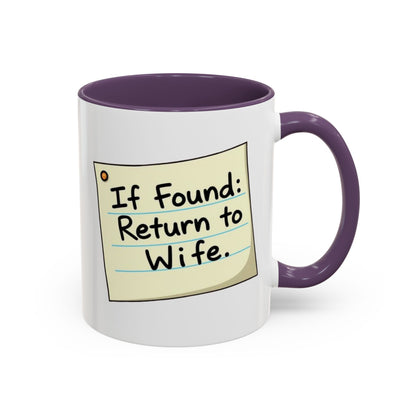 Humorous Coffee Mug - Perfect Gift for Husband, Funny Office Mug, Marriage Humor, Personalized Drinkware, Everyday Use