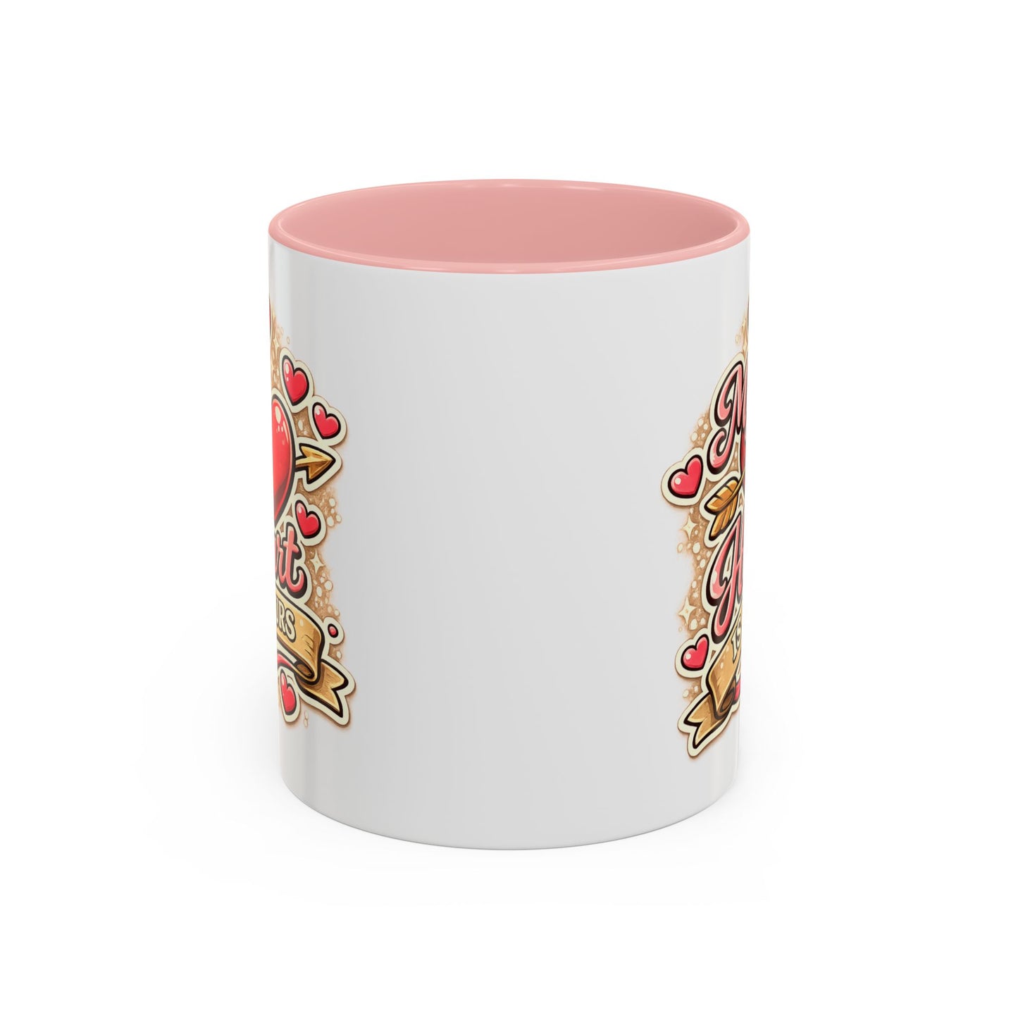 My Heart Is Yours Coffee Mug — Romantic Accent Mug for Valentine’s Day