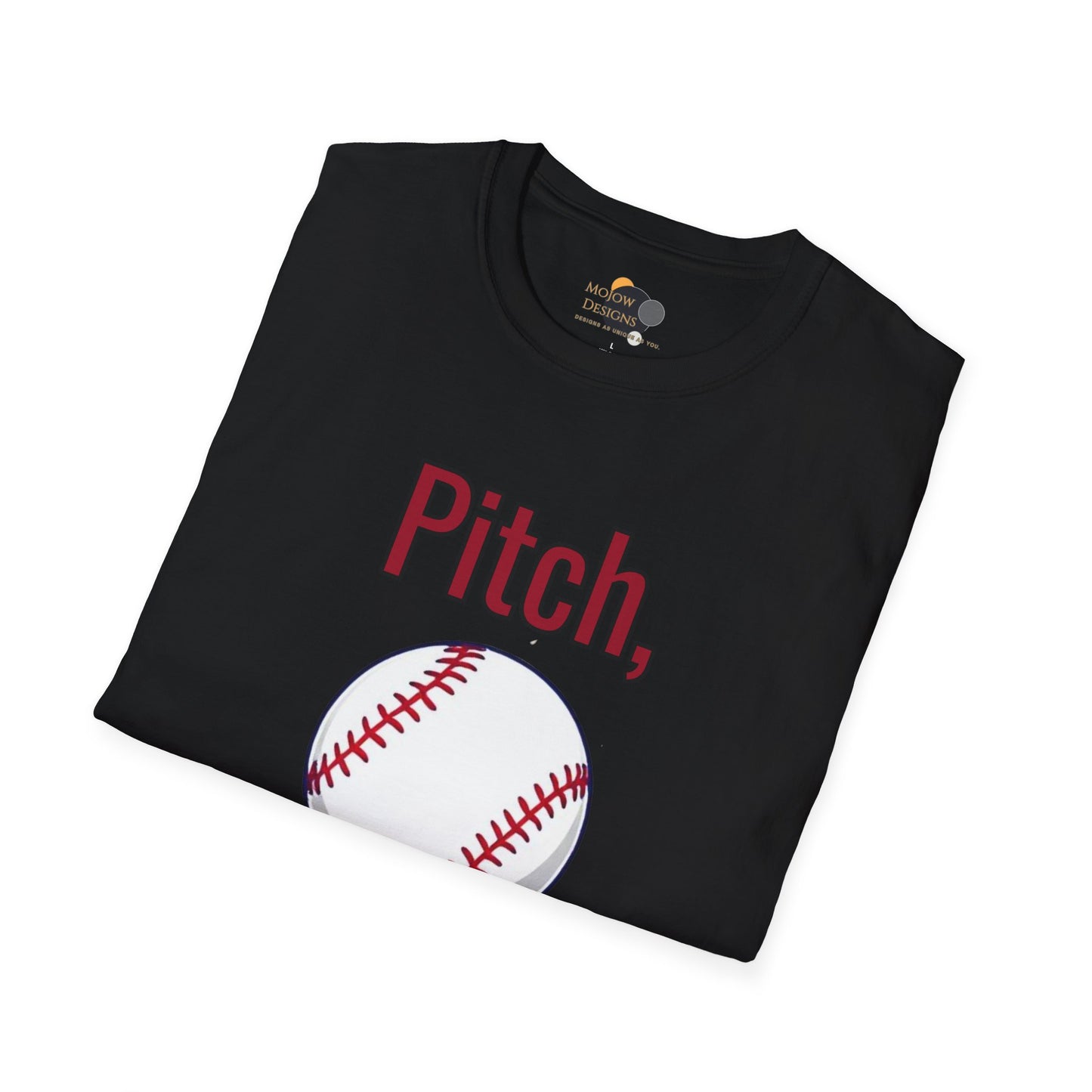 Baseball-Themed Unisex Softstyle T-Shirt, Perfect for Game Days, Sporty Gift, Summer Casual Wear, Unique Baseball Fan Apparel