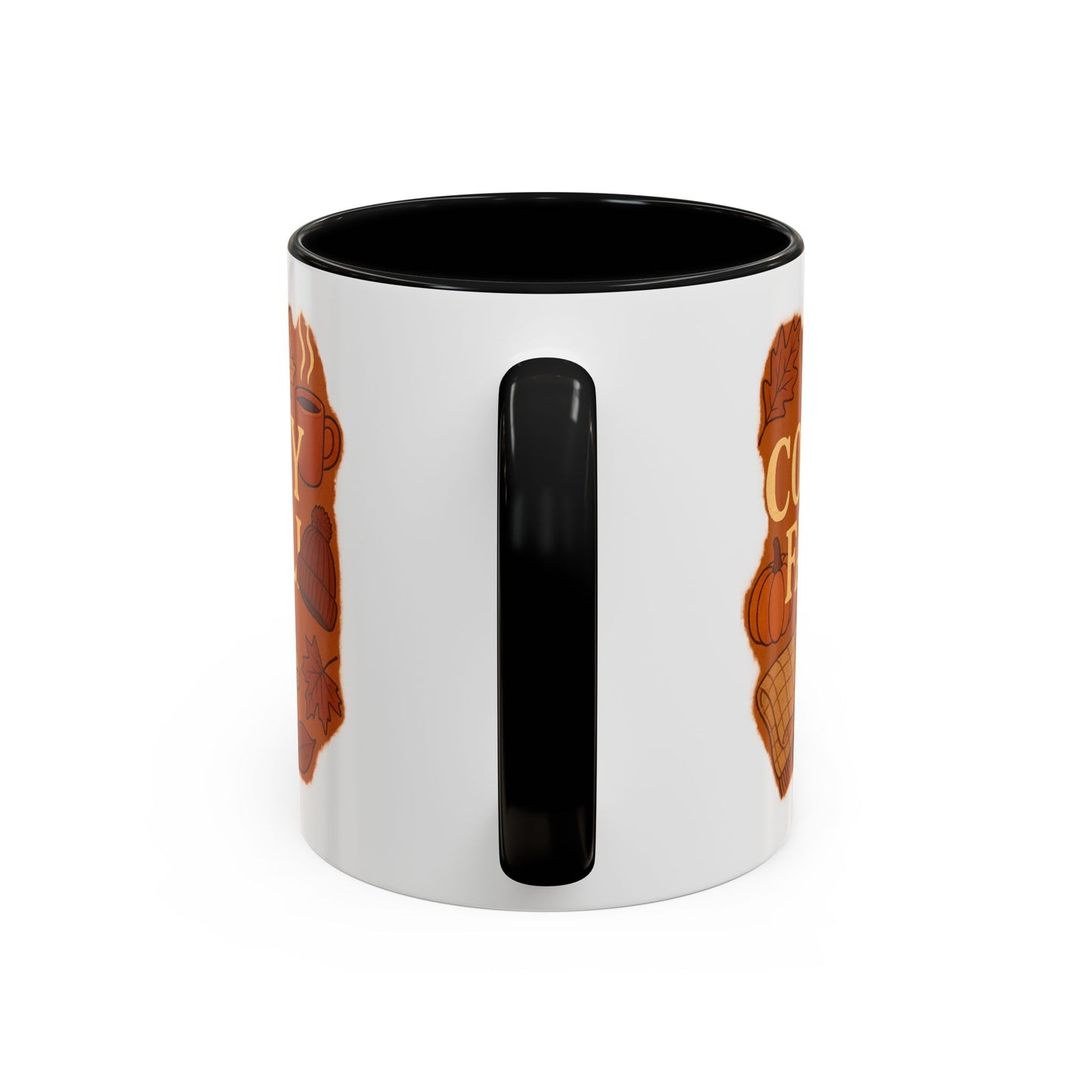 Cozy Fall Accent Coffee Mug | Seasonal Drinkware | Autumn Vibes | Perfect Gift for Fall | Home Decor | Coffee Lover's Companion