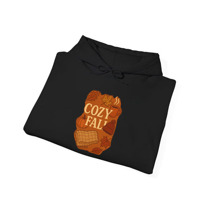 Cozy Fall Unisex Hooded Sweatshirt, Fall Fashion, Autumn Gift, Cozy Hoodie, Pumpkin Spice Lover, Sweatshirt for Cool Weather