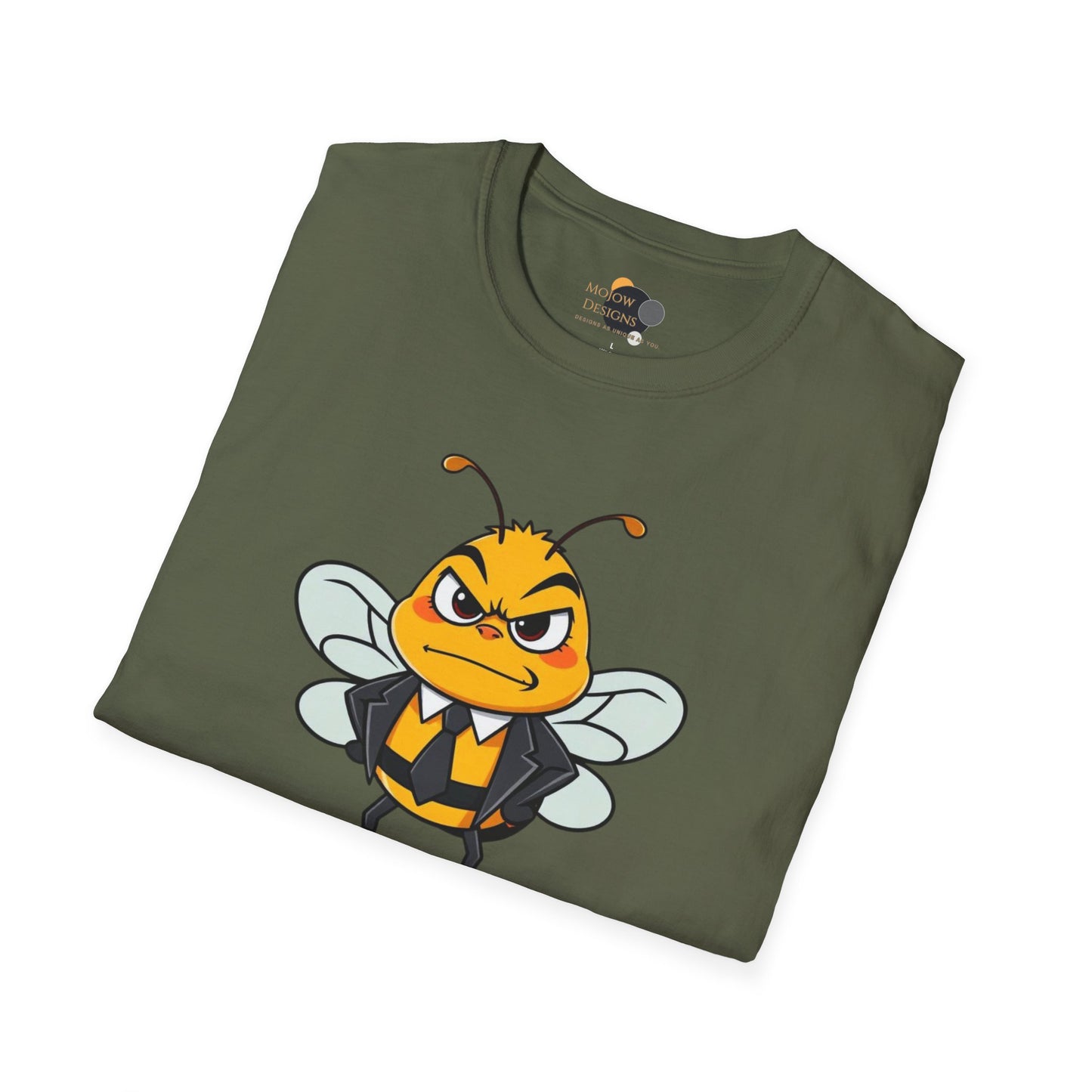 Funny Bee Graphic Tee, Mind Your Own Buzz-ness Shirt, Unisex Casual T-Shirt for Gift, Humor Apparel, Summer Wear, Spring Time
