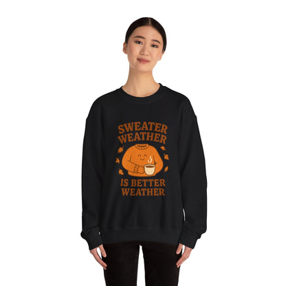 Cozy Fall Crewneck Sweatshirt - Perfect for Autumn Vibes, Gift for Friends, Seasonal Style, Pumpkin Spice Lovers, Cozy Weather Fashion
