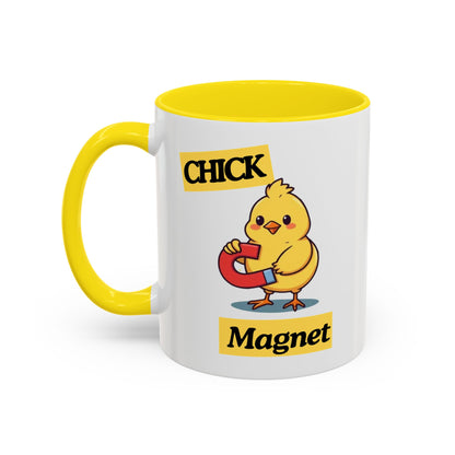 Cute Chick Coffee Mug for Animal Lovers, Funny Gift for Mother’s Day, Easter, Birthday, Home & Office Decor, Unique Ceramic Cup, Spring Time