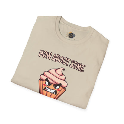Funny Cupcake T-Shirt, Unisex Graphic Tee, Gift for Bakers, Baking Humor Shirt, Cute Foodie Apparel, Dessert Lover Top