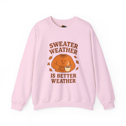 Cozy Fall Crewneck Sweatshirt - Perfect for Autumn Vibes, Gift for Friends, Seasonal Style, Pumpkin Spice Lovers, Cozy Weather Fashion