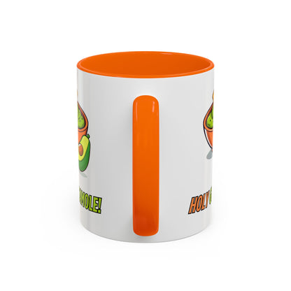 Holy Guacamole Coffee Mug, Fun Avocado Tea Cup, Quirky Kitchenware, Unique Gift for Food Lovers, Vibrant Drinkware