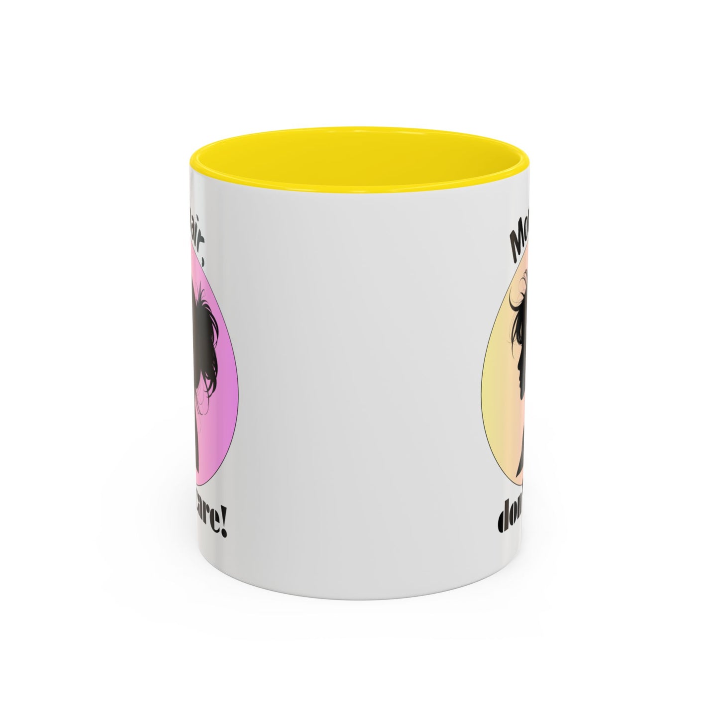 Mom Hair Coffee Mug - Stylish Gift for Moms, Caffeinated Humor Mug, Cute Kitchen Decor, Sweet Gift for Mother's Day, Funny Coffee Cup