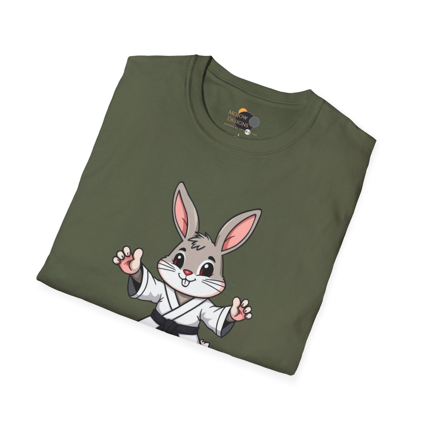 Every Bunny Was Kung-Fu Fighting T-Shirt, Unisex Martial Arts Tee, Funny Animal Shirt, Easter Apparel, Gift for Kids and Adults, Spring Time