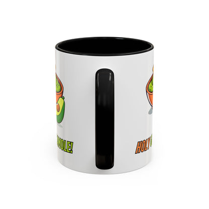 Holy Guacamole Coffee Mug, Fun Avocado Tea Cup, Quirky Kitchenware, Unique Gift for Food Lovers, Vibrant Drinkware