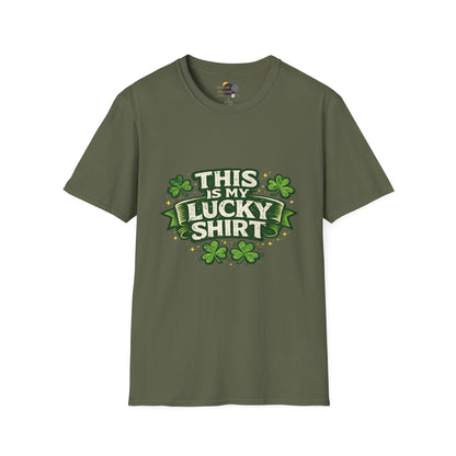 This Is My Lucky Shirt St. Patrick’s Day Shamrock T-Shirt